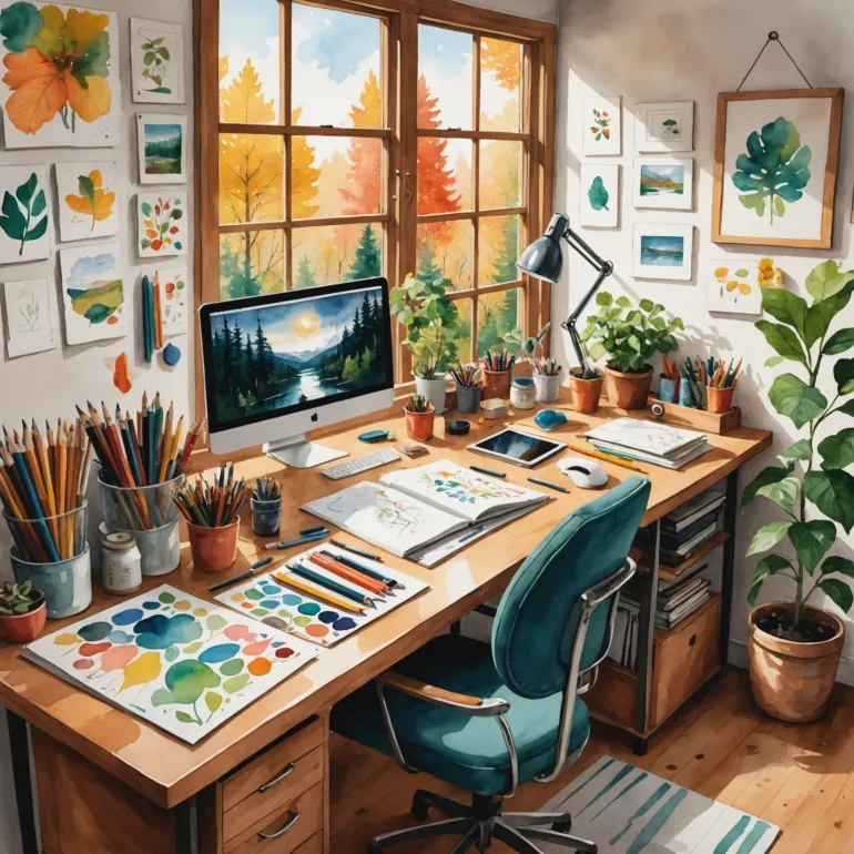 Искусство рисования: как вдохновить себя и детей на творчество