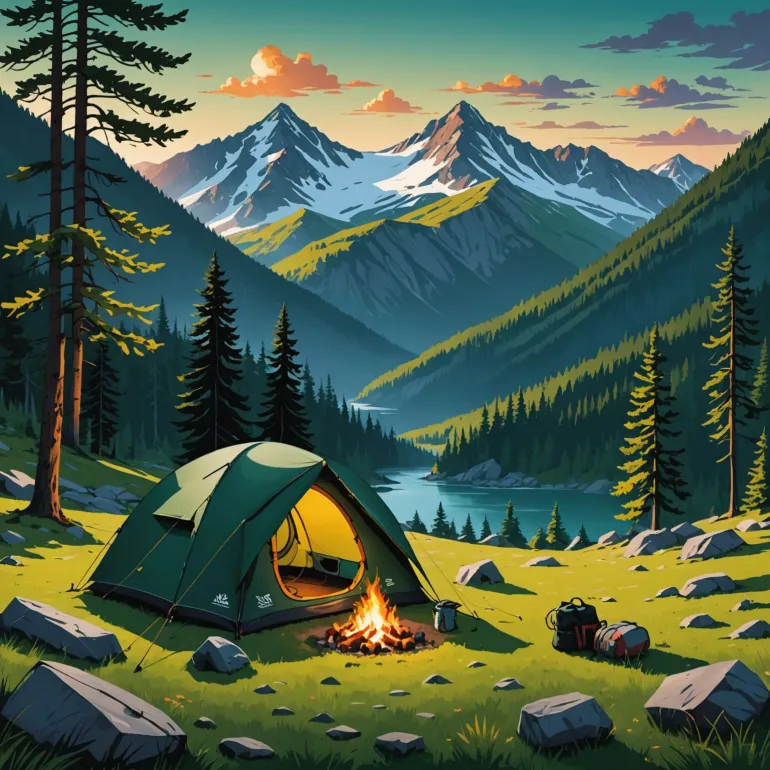 Поход: Как сделать отдых на природе комфортным и тёплым